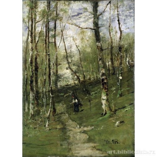 В Барбизонском лесу