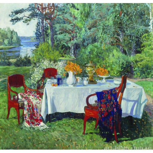 Перед террасой