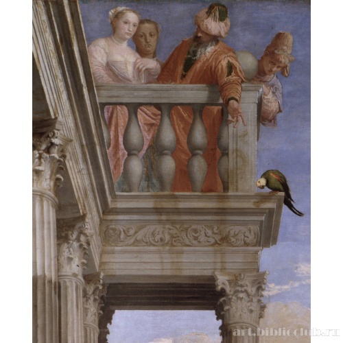 Пир в доме Симона-фарисея. Фрагмент