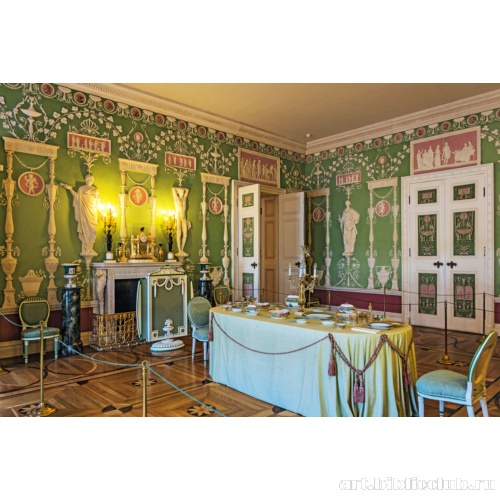 Царское Село. Екатерининский дворец. Зеленая столовая