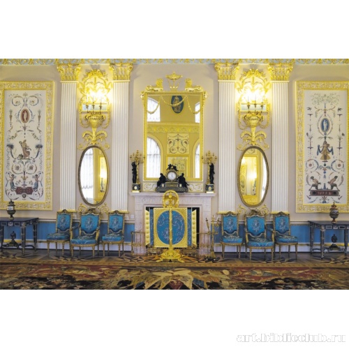 Царское Село. Екатерининский дворец. Арабесковый зал. Фрагмент интерьера