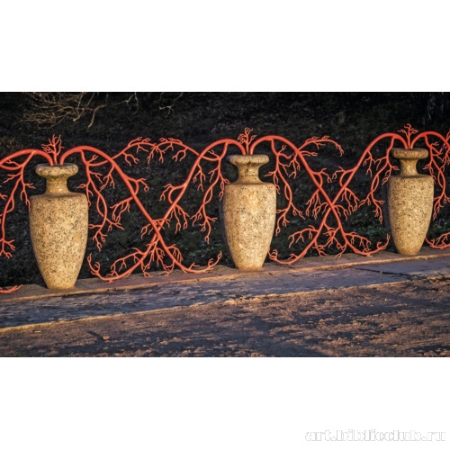 Царское Село. Китайский мост. Фрагмент ограждения