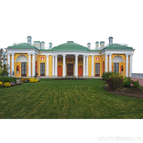 Холодные бани. Юго-западный фасад. Агатовые комнаты