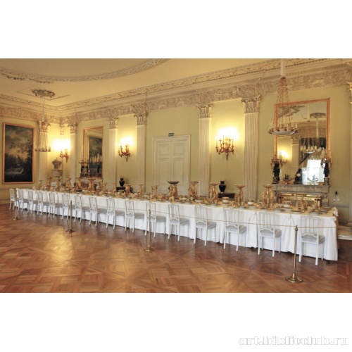 Павловский дворец. Главный корпус. Белая столовая