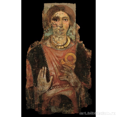 Похоронный портрет женщины