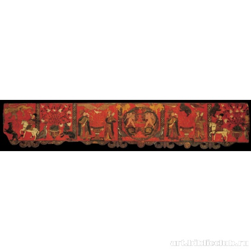 Деревянная панель. Фрагмент