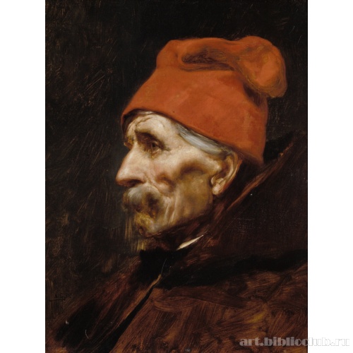 Пожилой мужчина в красной феске