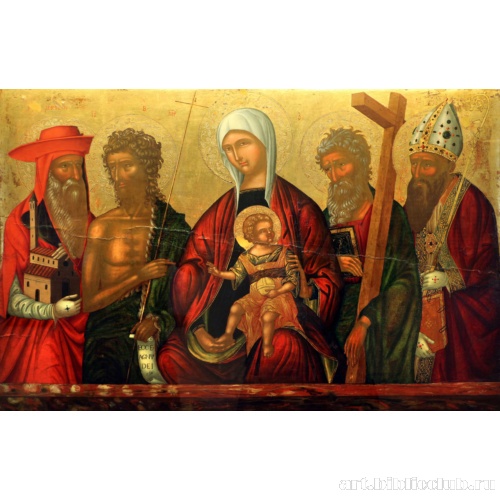 Мадонна с младенцеми и св. Иеронимом