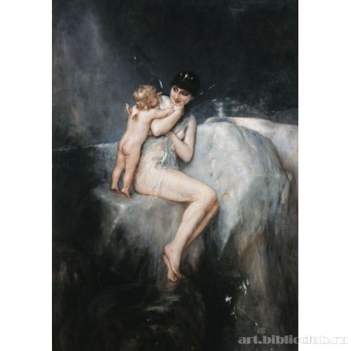 Нимфа и Купидон