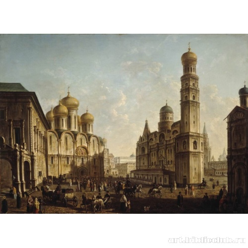 Соборная площадь в Московском Кремле