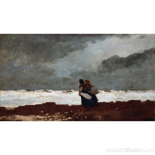 Две фигуры на побережье