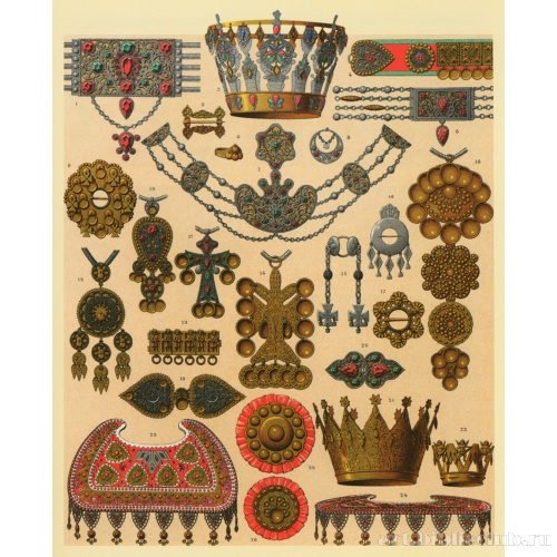 Ювелирные изделия. Украшения норвежских крестьян