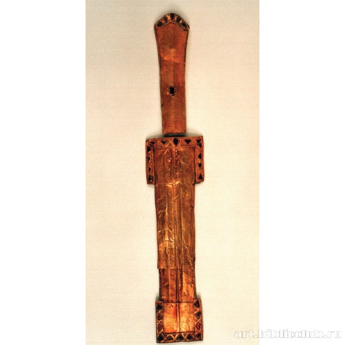 Обкладка ножен и рукояти кинжала