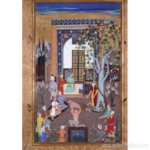 Состязания акробатов