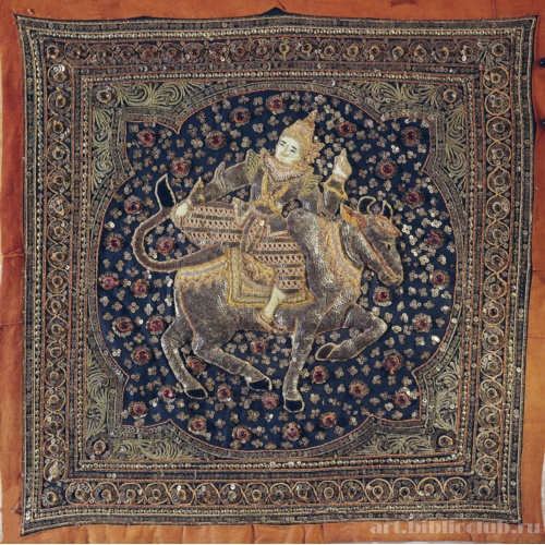 Всадник на быке