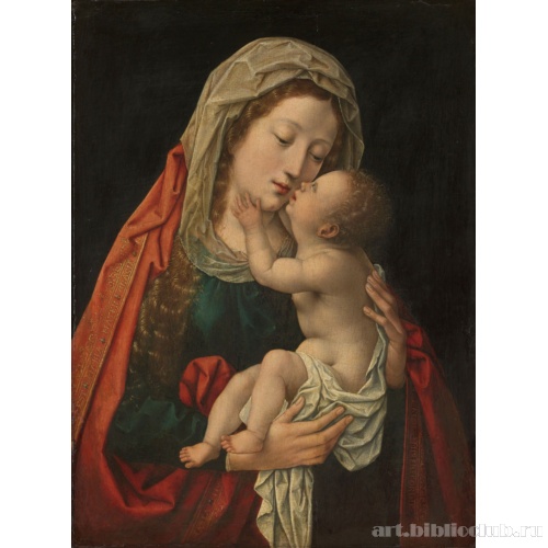 Дева с младенцем 1