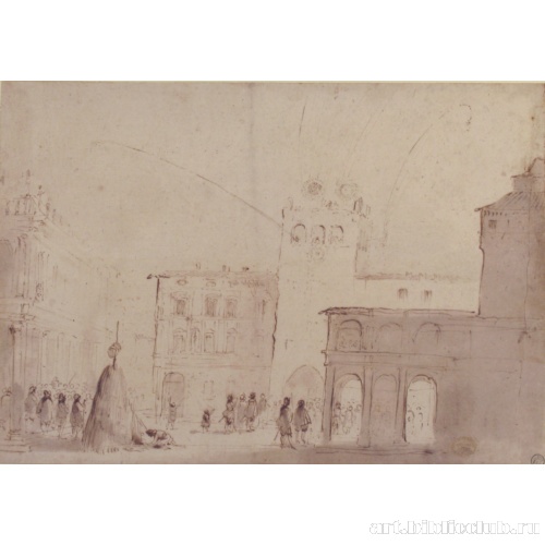 Фейерверк на площади