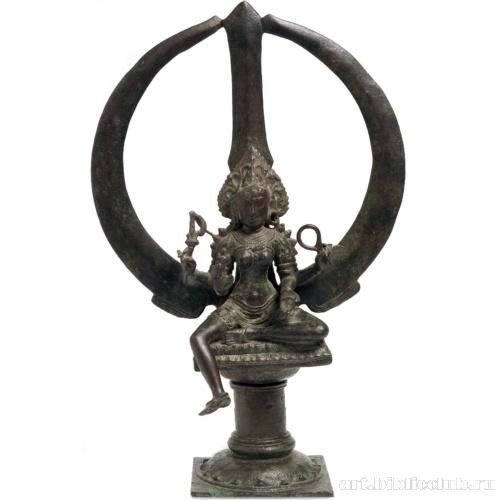 Трайдент с Благоприятной Кали (Бадракали)