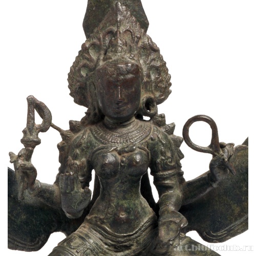 Трайдент с Благоприятной Кали (Бадракали)