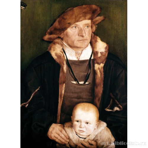 Портрет мужчины с сыном