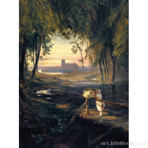 Лесная тропа у Шпандау. Фрагмент