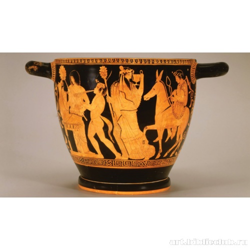 Скифос с «Возвращением Гефеста на Олимп»