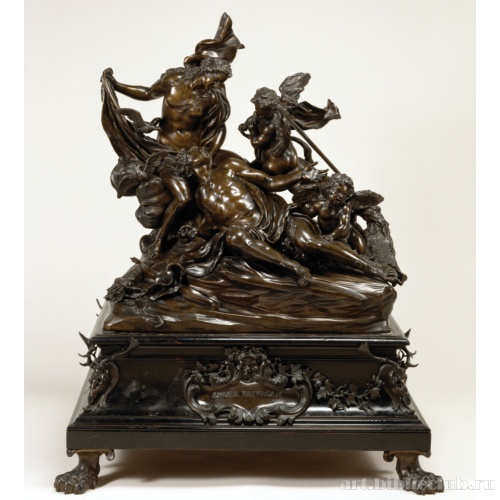 Адонис, оплакиваемый Венерой и амурами