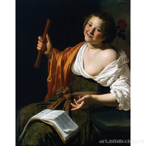 Девушка с флейтой