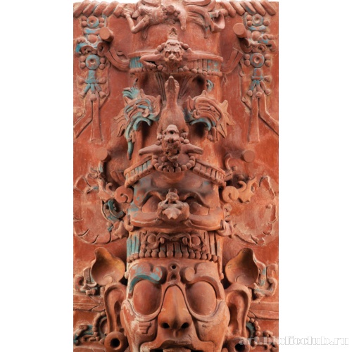 Цилиндр с изображением солнечного бога. Фрагмент