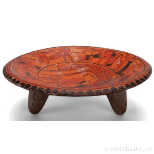 Трипод с полихромной росписью