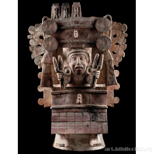 Курильница с изображением Чикомекоатль