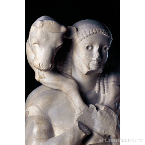 Мосхофор. Фрагмент