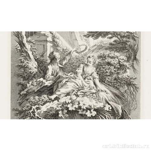 Пастораль из серии «Новые идеи для ширм». Фрагмент