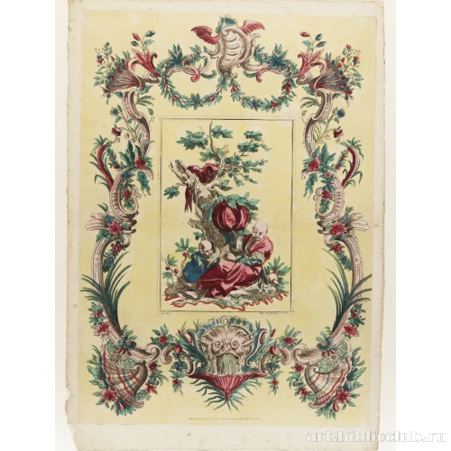 Эскиз для каминного экрана «Чувство вкуса»