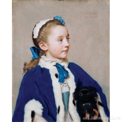 Мария Фредерик фон Рид-Алтон в возрасте семи лет