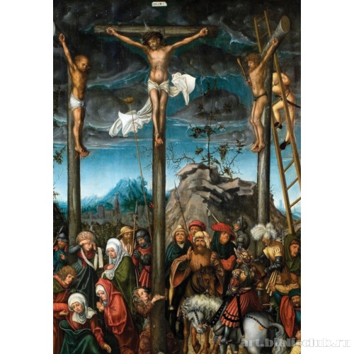 Распятие. Фрагмент