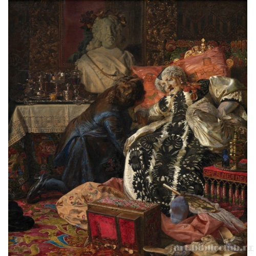 Смерть королевы Софии Амалии