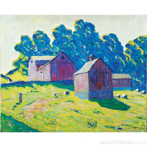 Красные амбары