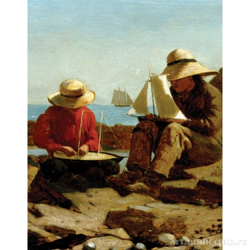 Строители лодок. Фрагмент