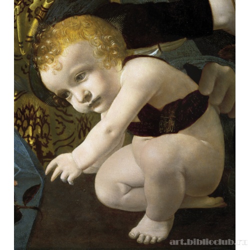 Мадонна с Младенцем. Фрагмент