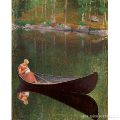 Женщина в лодке