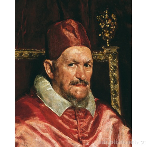 Портрет папы Иннокентия X. Фрагмент