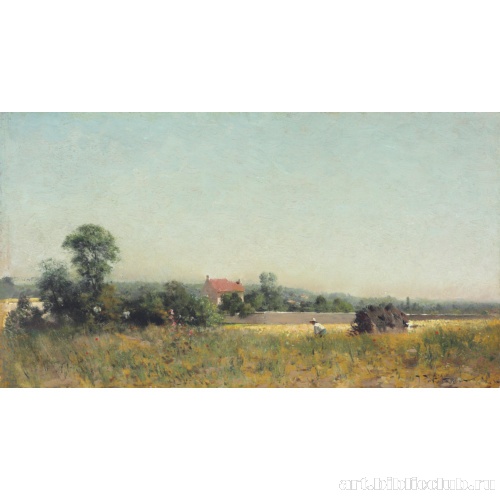 В полях. Франция