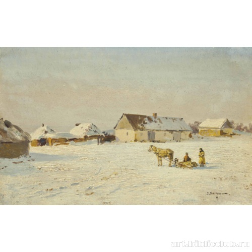 Зимний солнечный день. Село Никольское