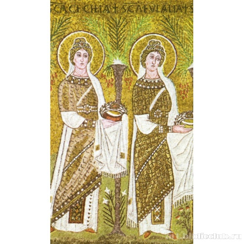 Шествие мучениц. Фрагмент