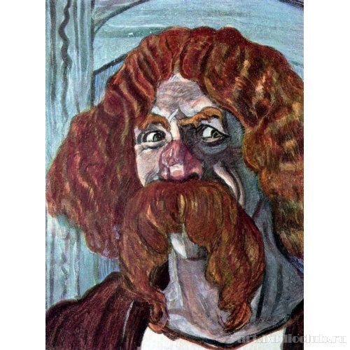 Портрет Ф. И. Шаляпина в роли Фарлафа