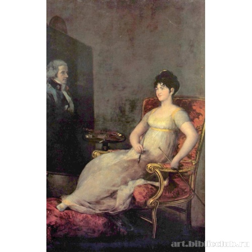 Портрет маркизы Вильяфранка