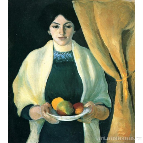 Портрет с яблоками (Портрет жены художника)