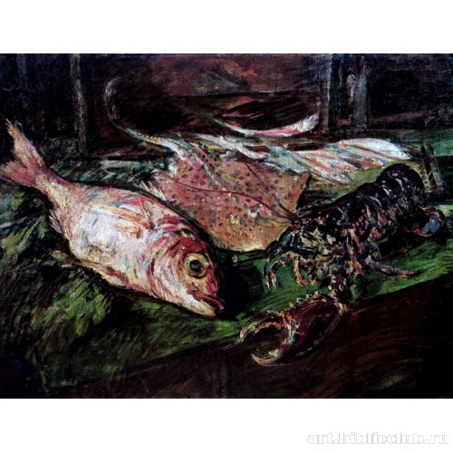 Натюрморт с омаром