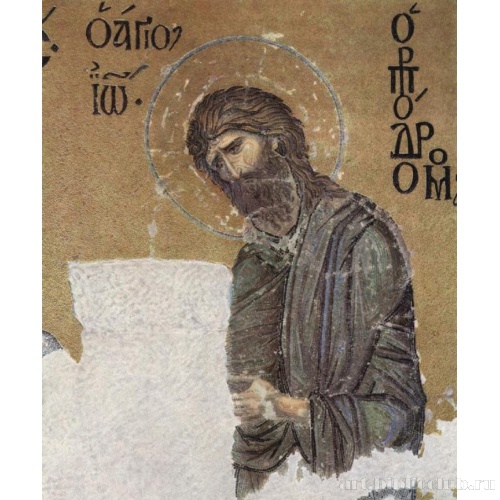 Деисус. Деталь: Иоанн Креститель. Фрагмент
